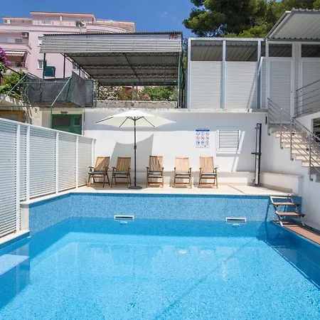 Mastelic With Pool Next To The