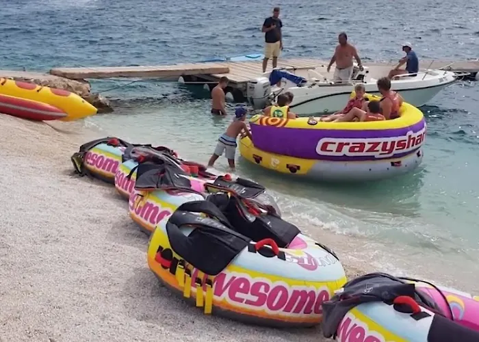 Mastelic With Pool Next To The