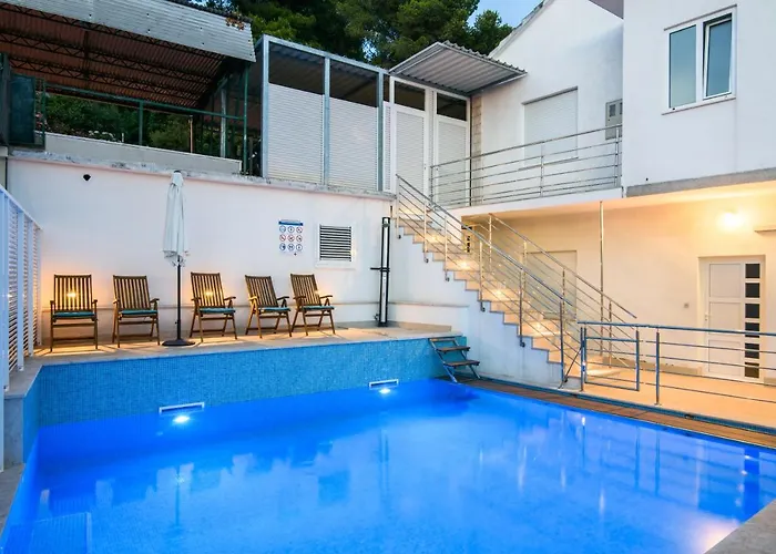 Mastelic With Pool Next To The *